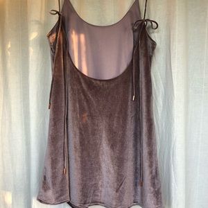 Urban Outfitters Velvet Dress